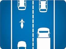 Form emergency lane, two-lane starting position