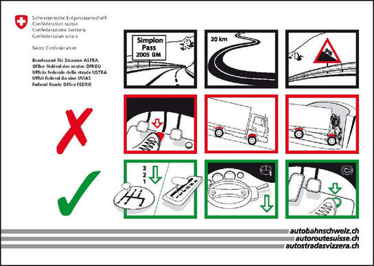 Graphic on behaviour before and during tunnel passage